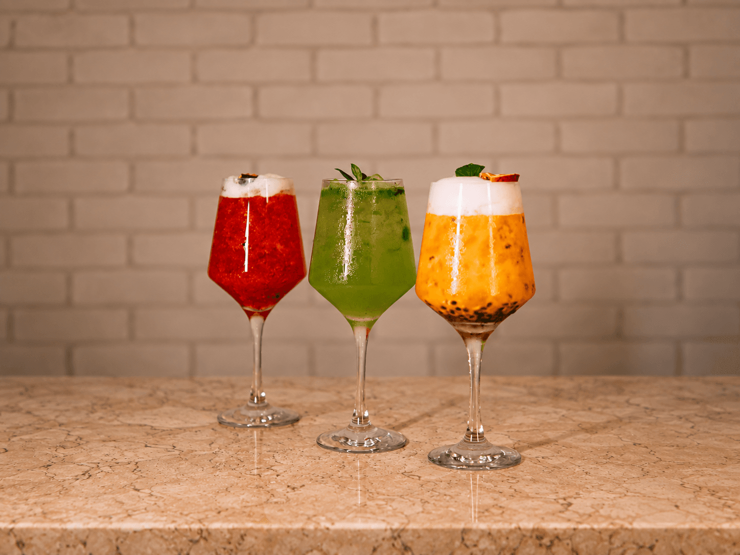 Mocktail Bar — drinks sem álcool no balcão
