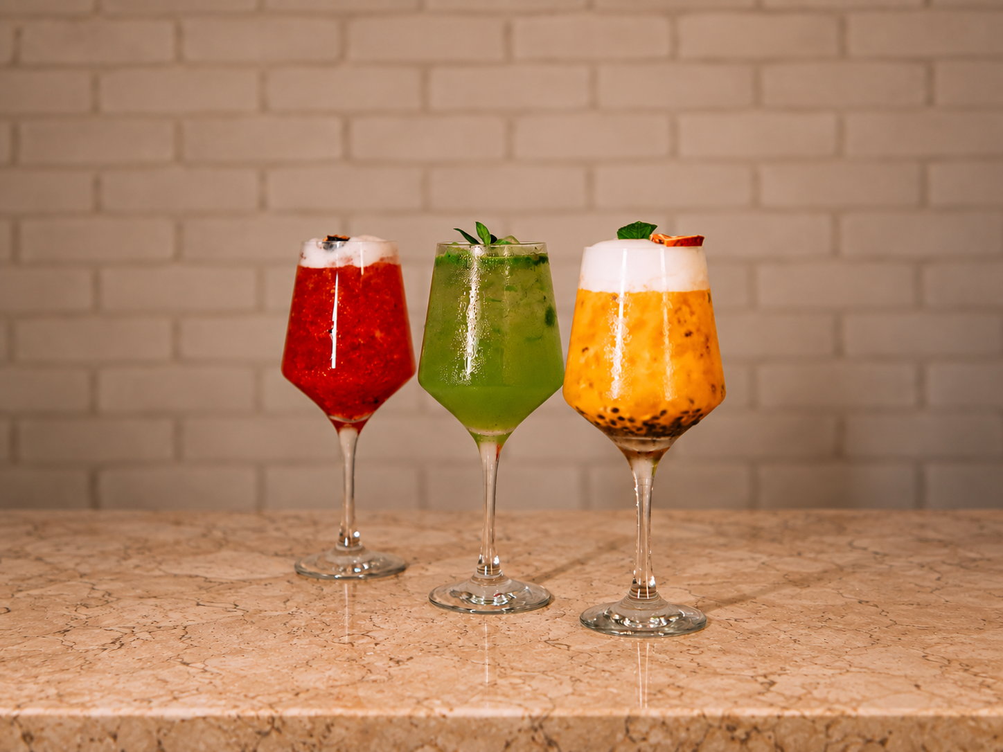 Mocktail Bar — drinks sem álcool no balcão